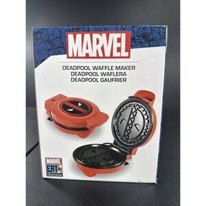 Uncanny Brands Marvel Deadpool Waffle Maker New In Box